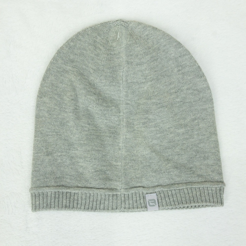 LogoFit Ohio State Beanie Mens One Size Gray 100 Cotton Embroidered Knit Hat New - Picture 7 of 12
